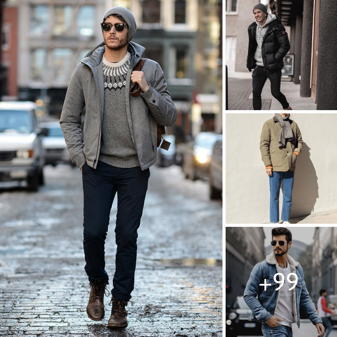 99+ Highly-recommended Men’s Winter Outfit Ideas To Stay Fashionably Cozy